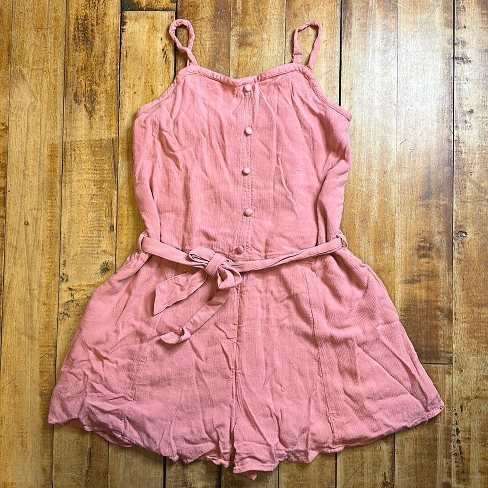 Abercrombie Girls size 15 to 16 Sleeveless Mauve Jumper Easter Spring Summer